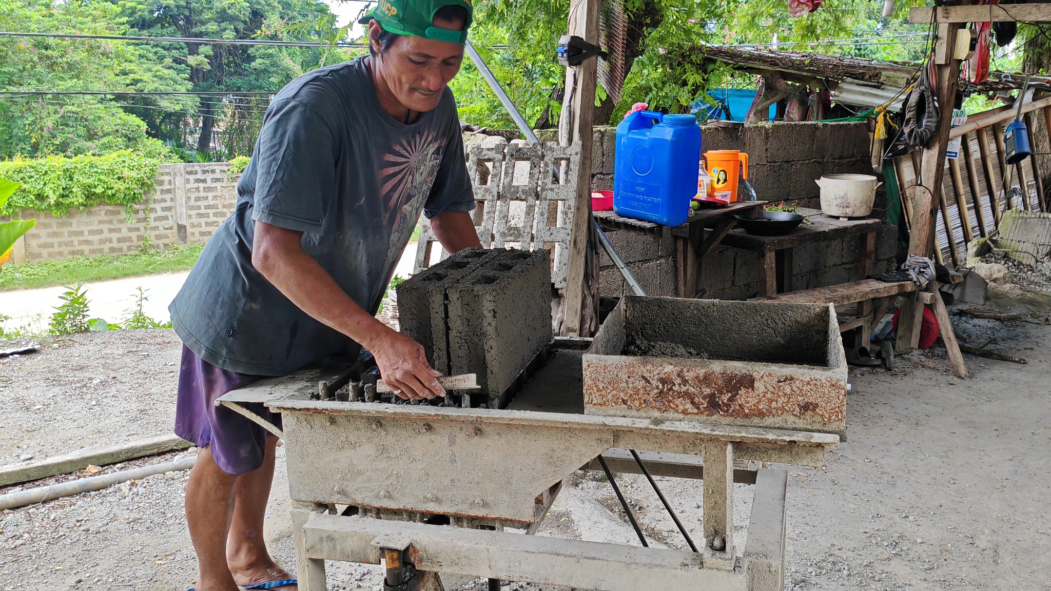 CHB production and filling materials
