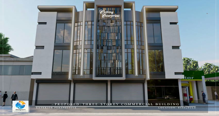 Siasi Commercial glass facade and aluminum-framed storefront