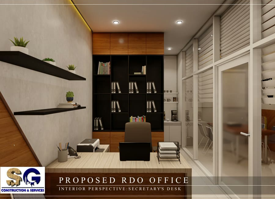 RDO office interior concept for fit-out planning